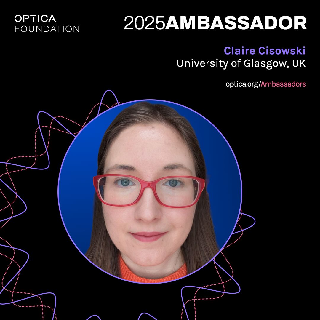Optica Ambassador!